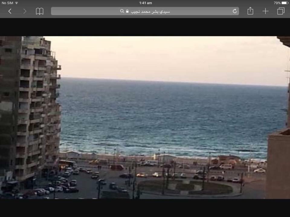 Cozy New 2 Bd Amazing Beach View Next To Hilton Hotel Family Only !العائلات فقط Alexandria Exteriör bild